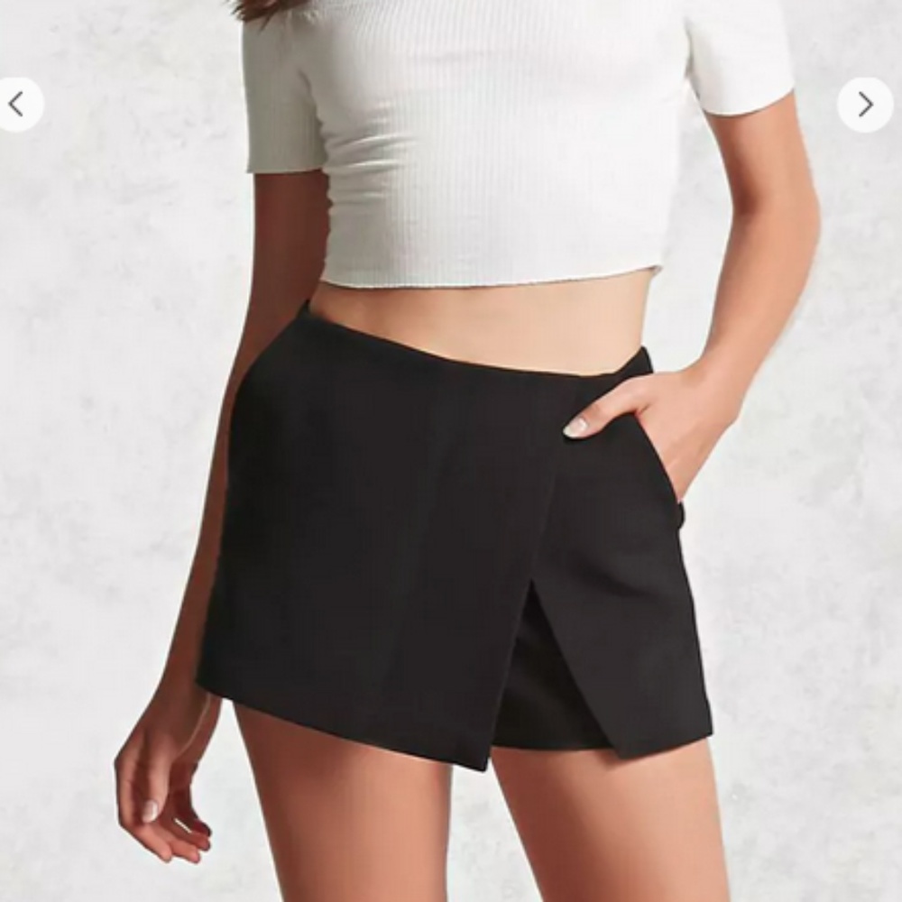 Asymmetrical Mini Skort